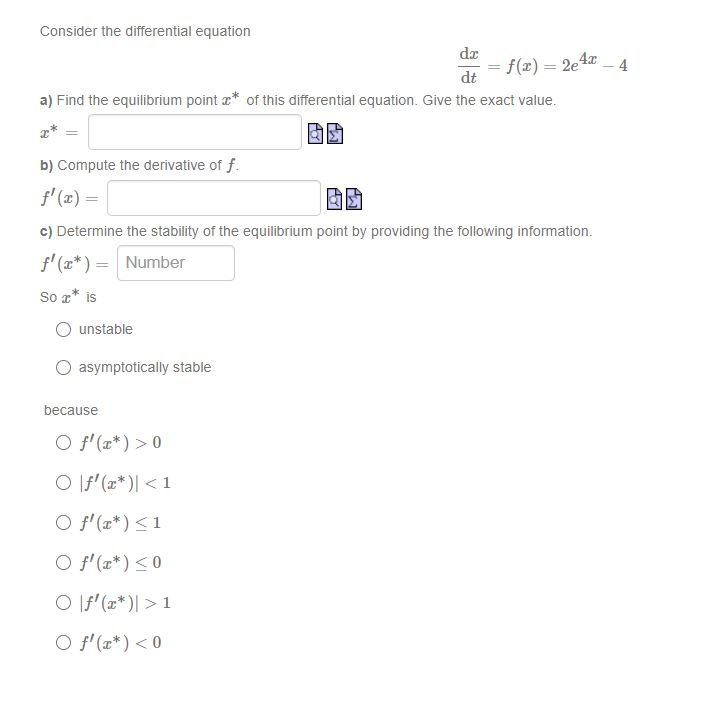 Solved Consider the differential equation d2 dt a) Find the | Chegg.com