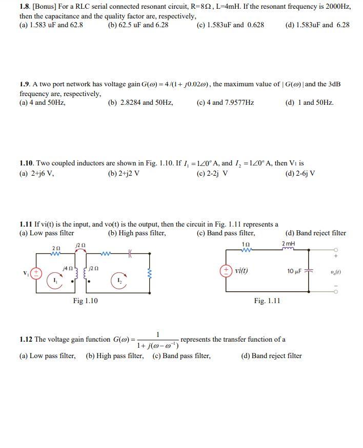 Solved 1.1 A three phase source has phase 7 = 120225 V, the | Chegg.com