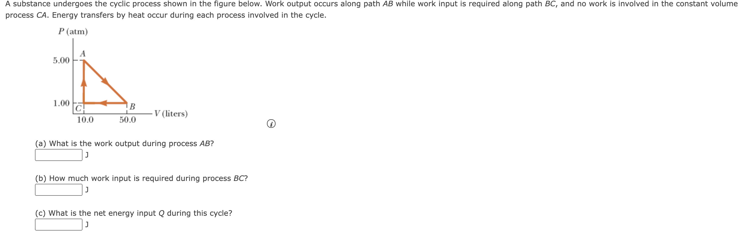 solved-a-substance-undergoes-the-cyclic-process-shown-in-the-chegg