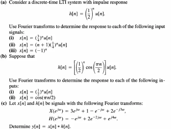 Solved A Consider A Discrete Time Lti System With Impul Chegg Com