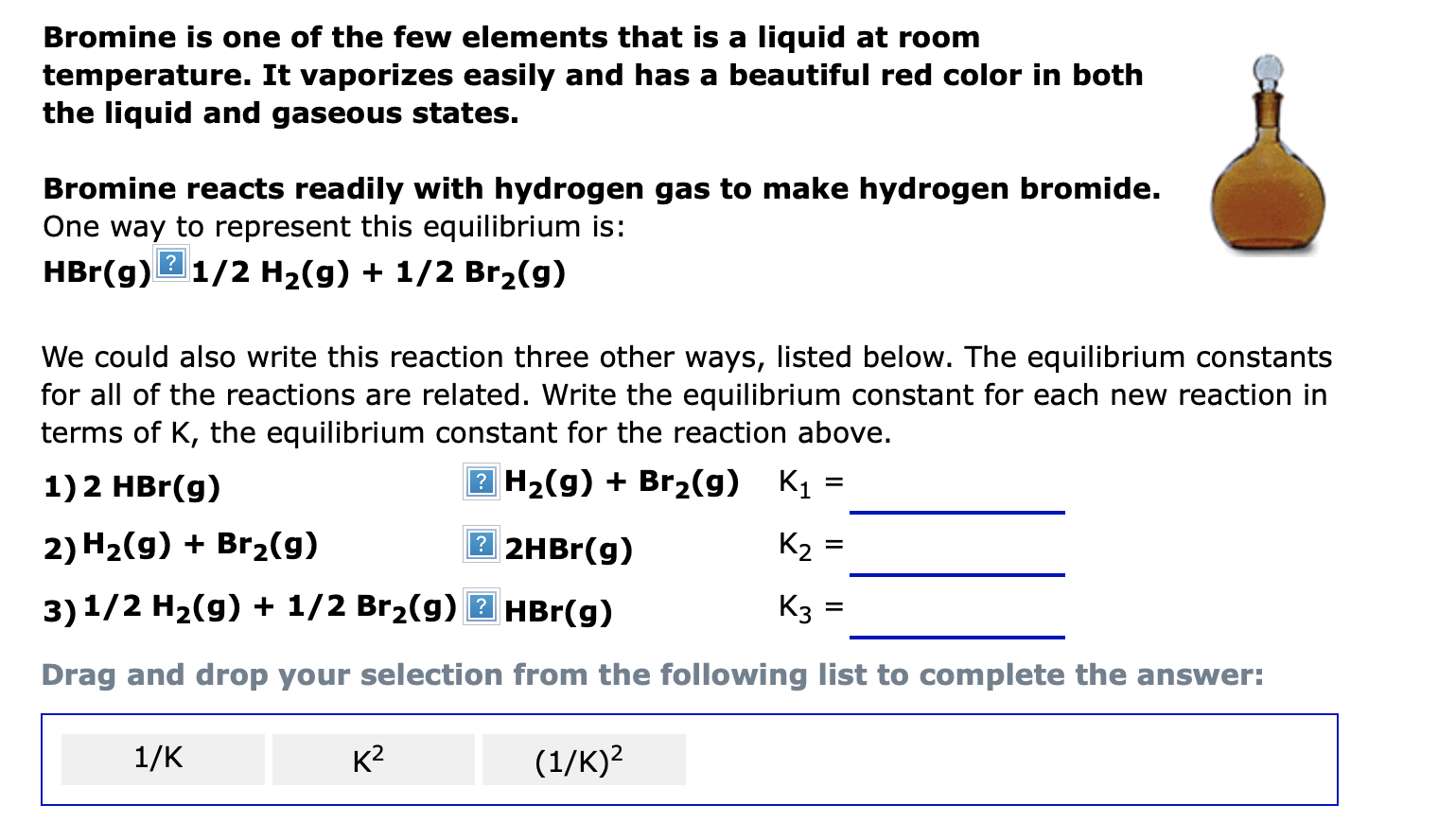 Solved Bromine Is One Of The Few Elements That Is A Liquid | Chegg.com