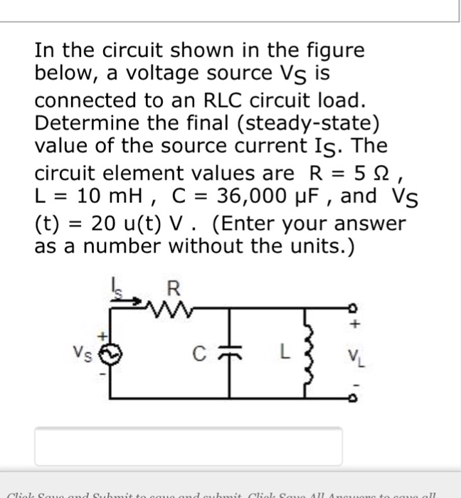 Solved In the circuit shown in the figure below, a voltage | Chegg.com