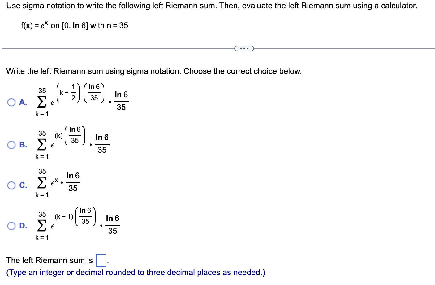 Solved Use sigma notation to write the following left | Chegg.com