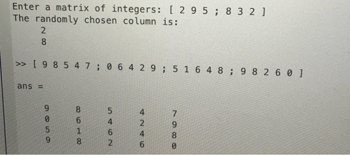 Solved Please help my matlab program code is working but | Chegg.com