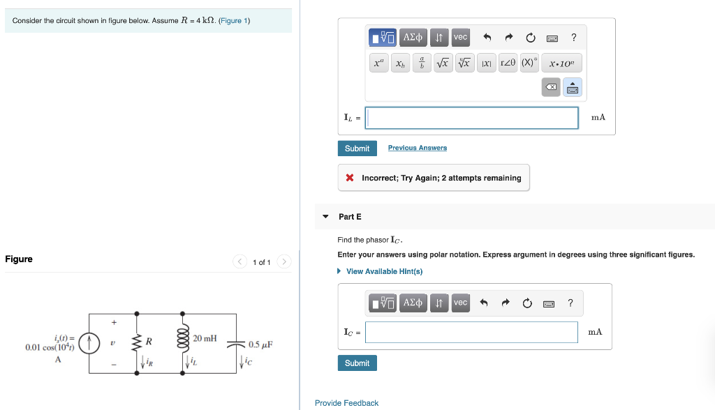 Solved Review Consider The Circuit Shown In Figure Below. | Chegg.com