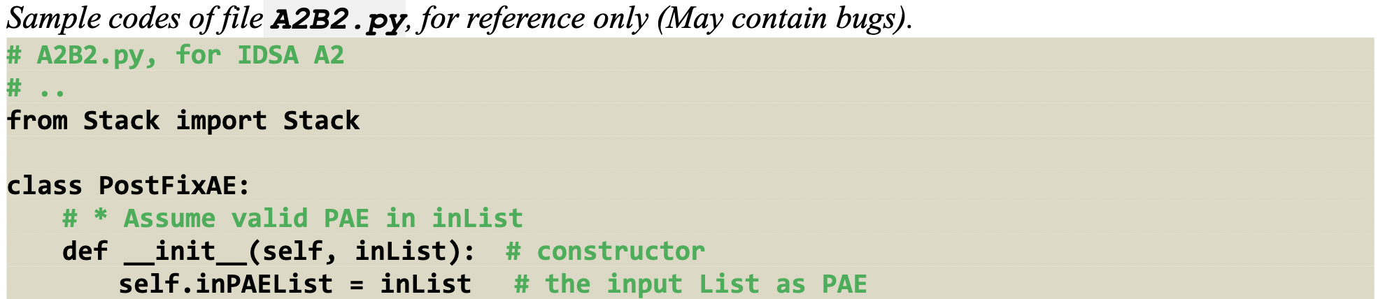 Solved Develop a Stack-Based Application of evaluating | Chegg.com