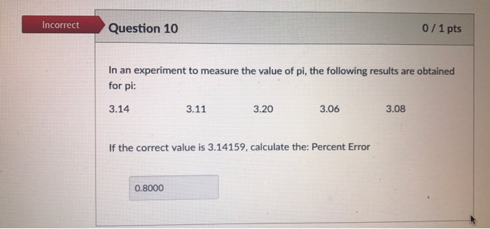 Solved Incorrect Question 1 0/1 pts A metal cylinder is | Chegg.com