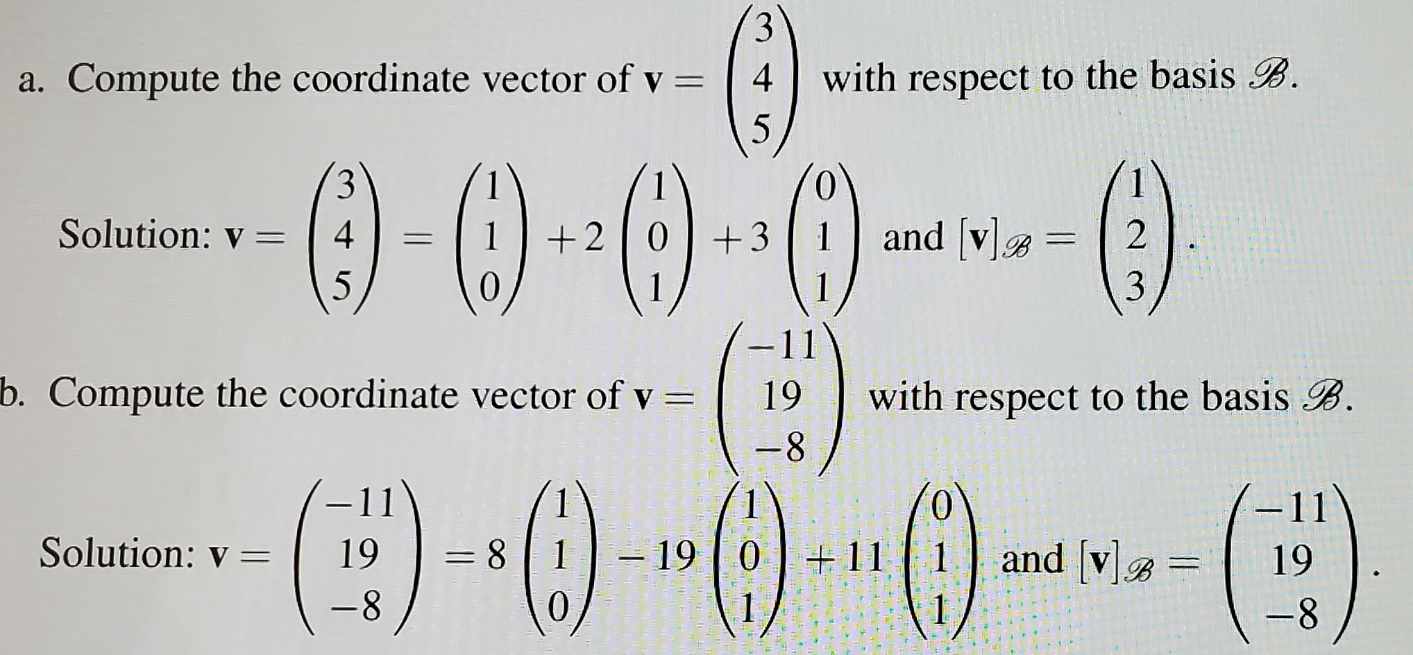 Solved 3. The Set B={v1,v2,v3} Is A Basis For R3, Where | Chegg.com