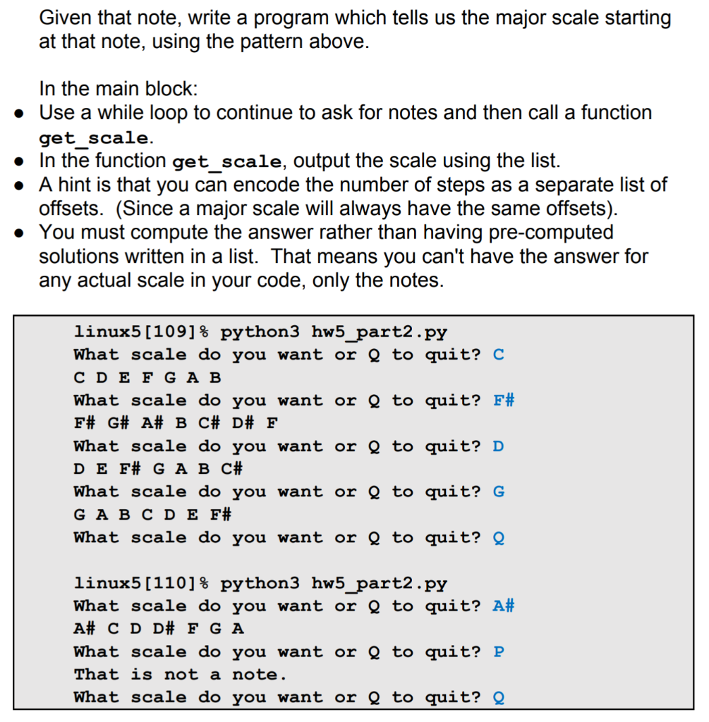 Solved Here Is A List Of Musical Notes Written With Shar Chegg Com