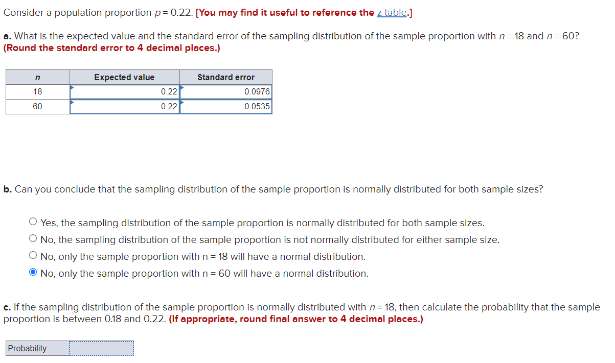 Solved Consider A Population Proportion P 0 22 You May Chegg Com   PhpyT0MUi