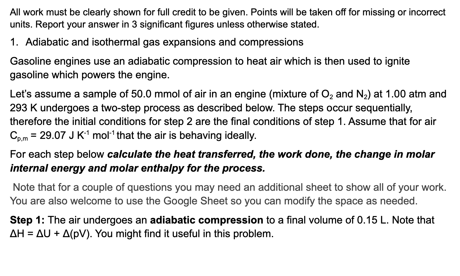 Solved Note: All work should be shown for full credit.