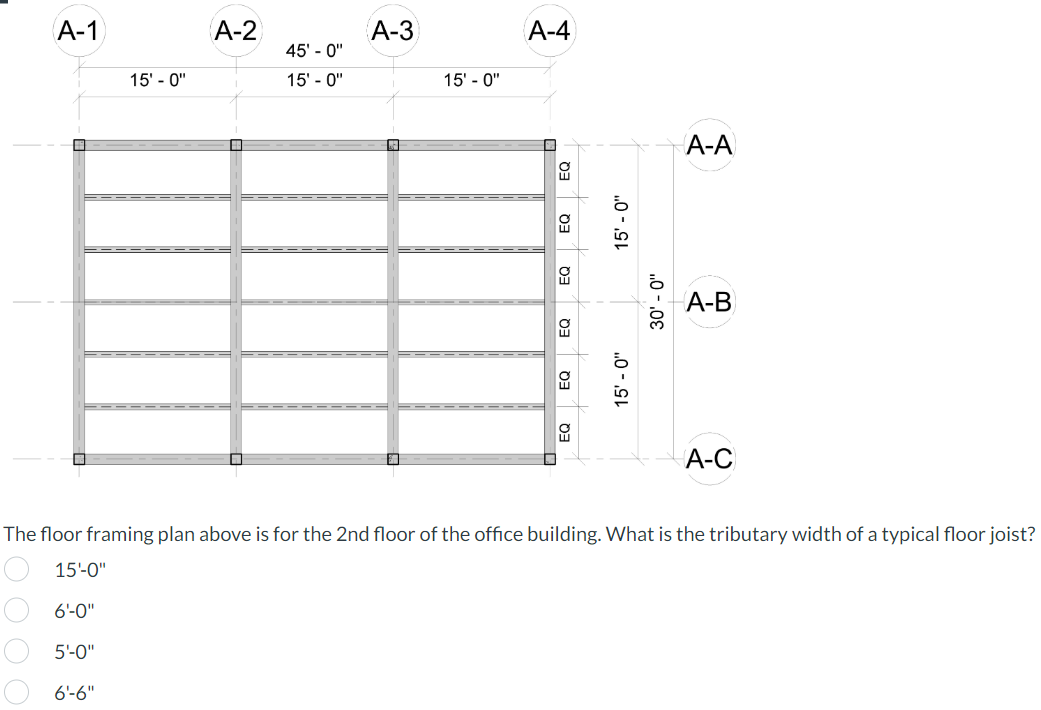 The floor framing plan above is for the 2 nd floor of | Chegg.com