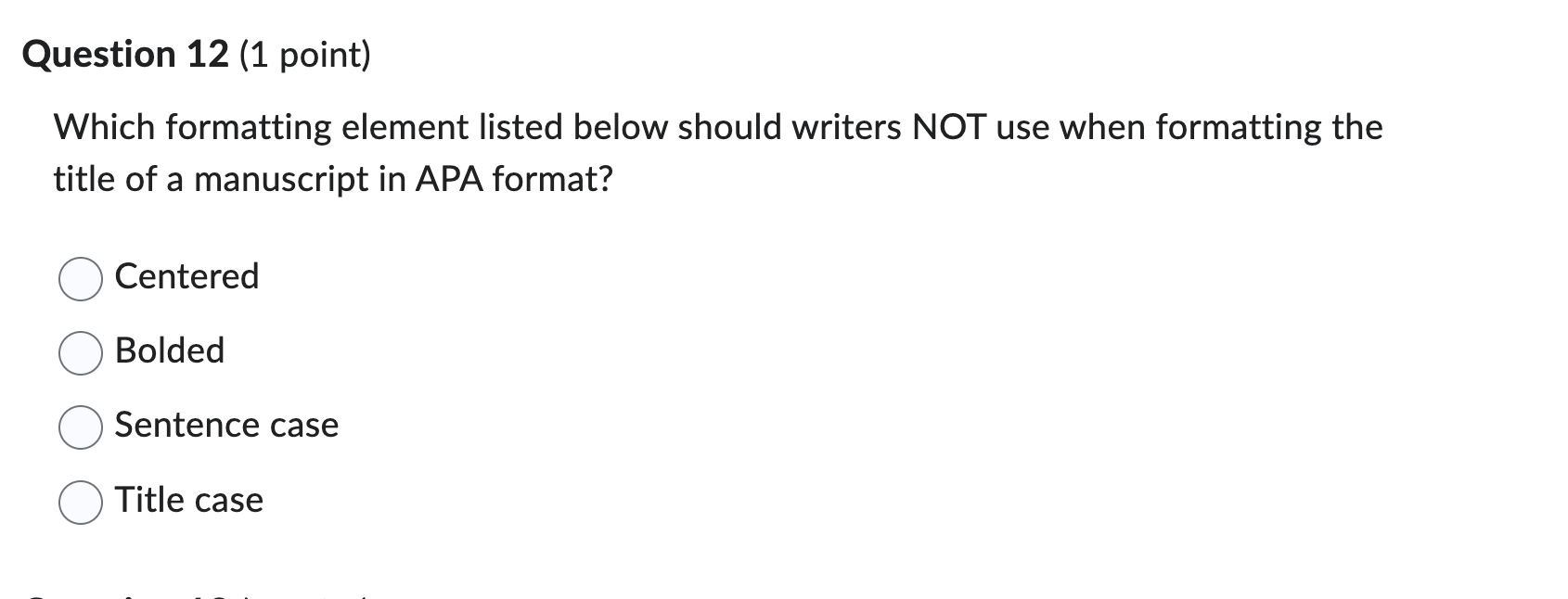 Which formatting elements listed below should writers | Chegg.com