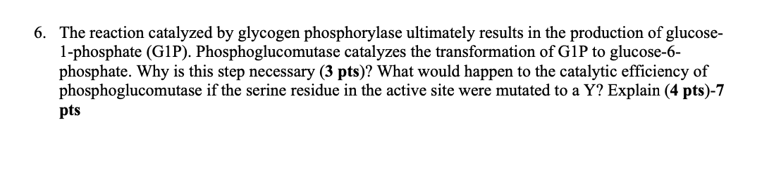 phosphorylation of glucose during glycolysis is catalyzed by