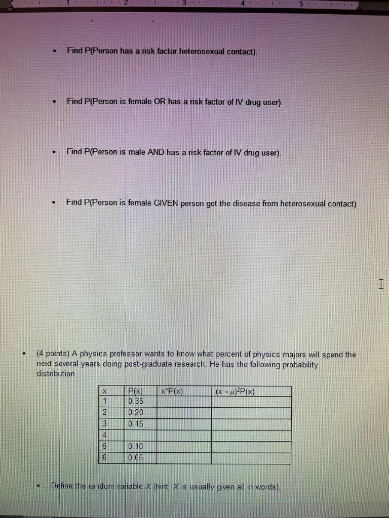 week 4 assignment discrete probability