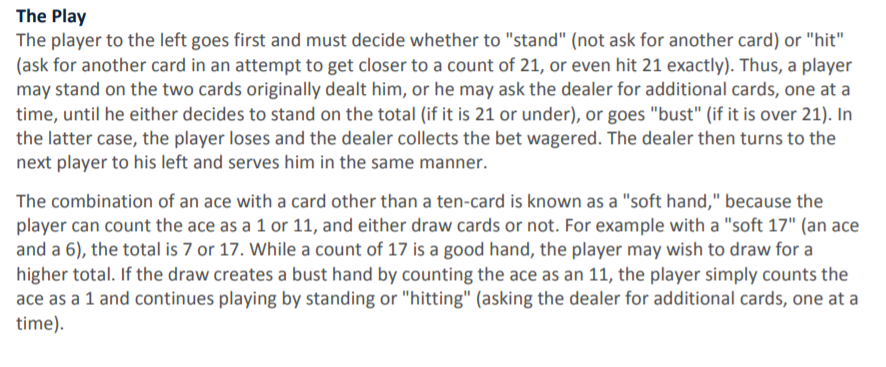 In c++ create a game of black jack given the | Chegg.com