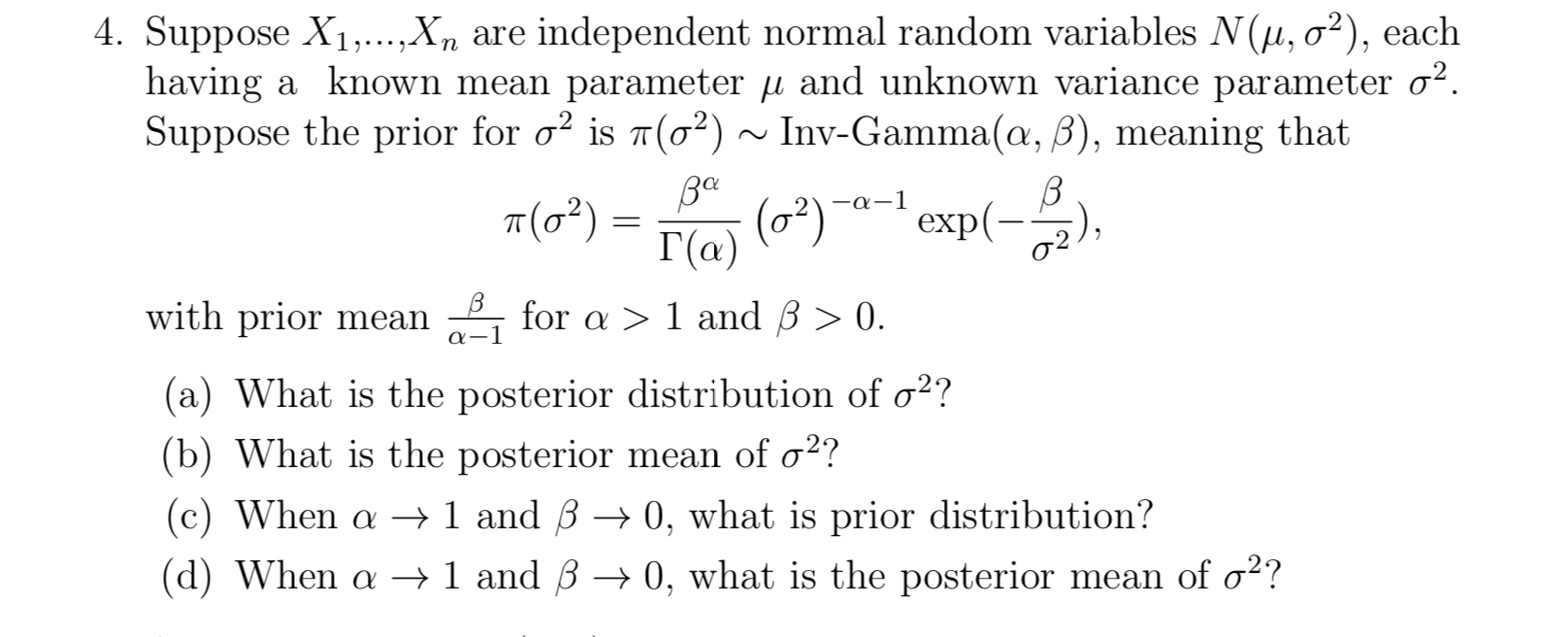 Solved Suppose X1,...,Xn are independent normal random | Chegg.com