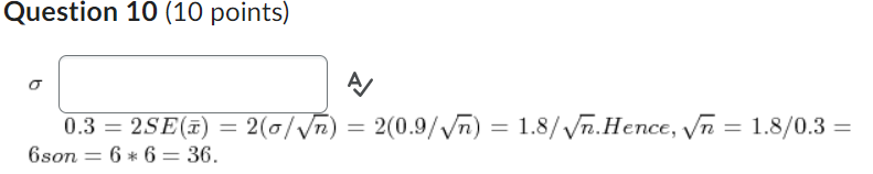 Solved Question 10 (10 points) σ | Chegg.com
