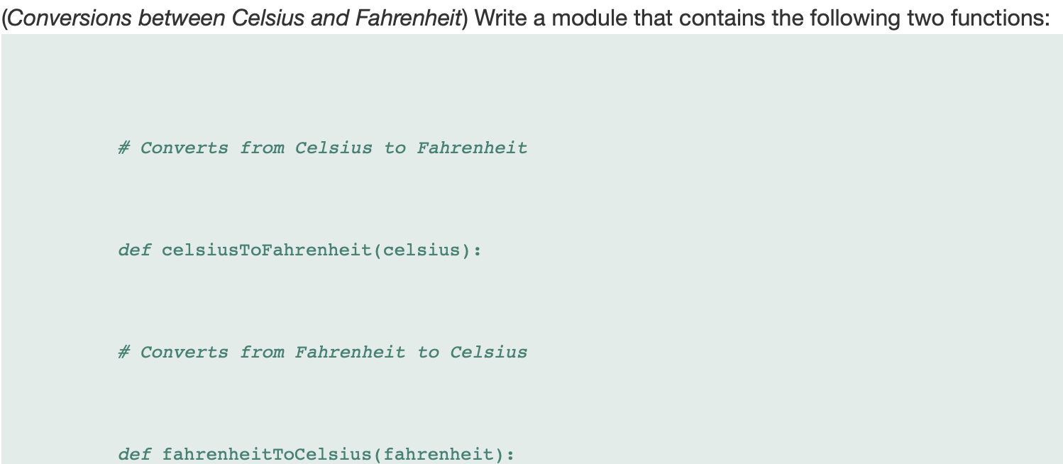 Conversion between on sale celsius and fahrenheit