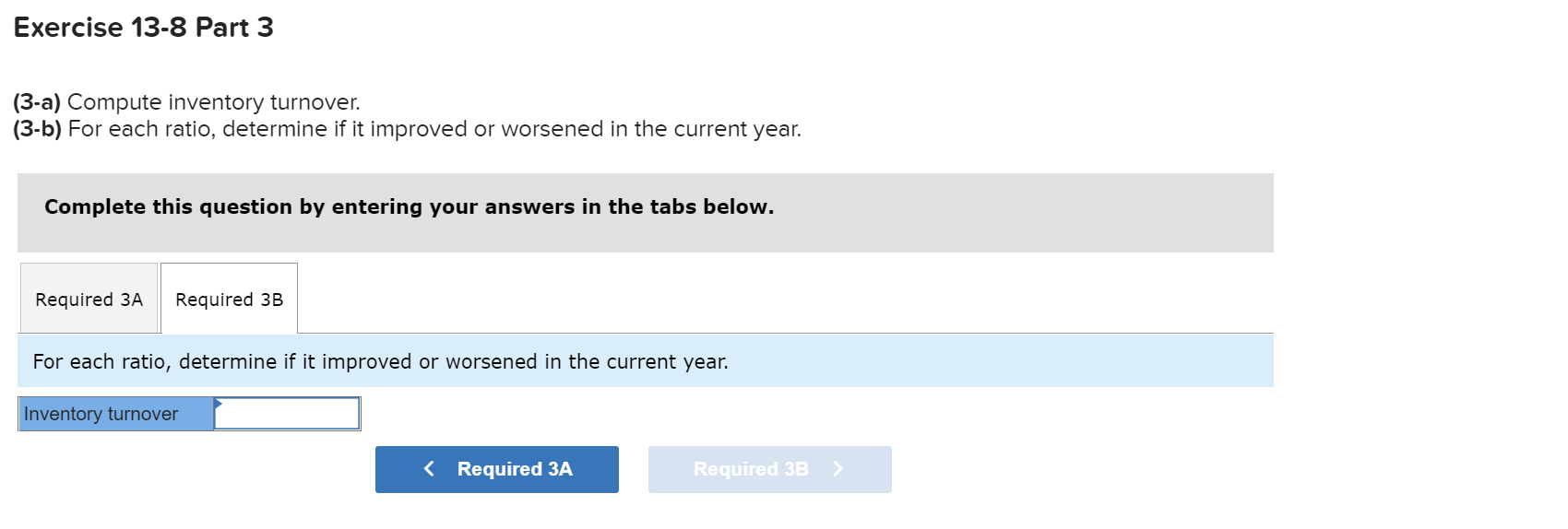 Solved Required information Exercise 13-8 Analyzing and | Chegg.com