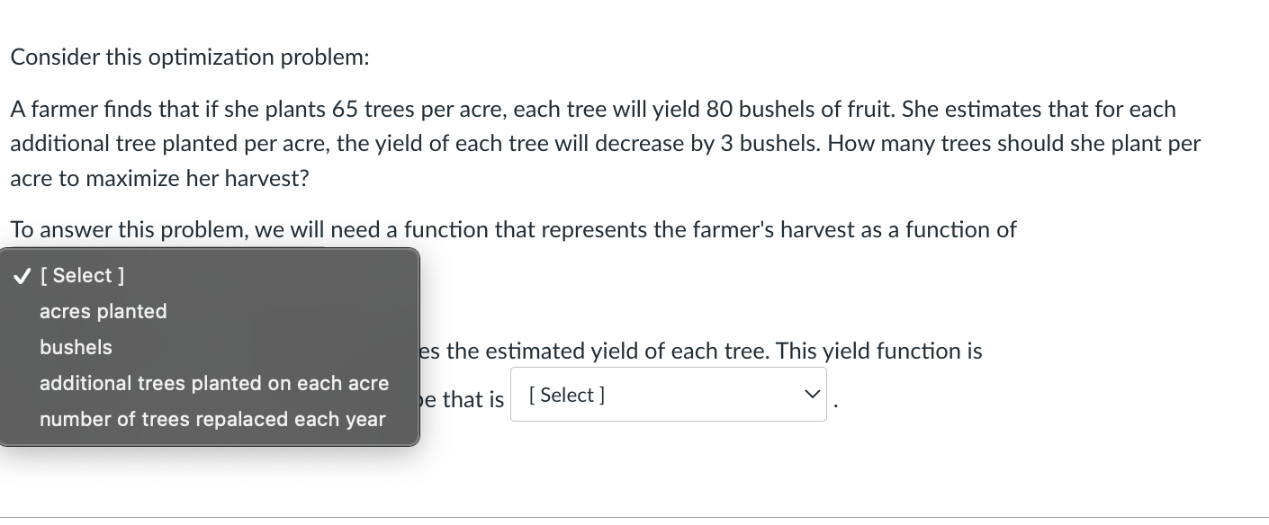 Solved Consider this optimization problem: A farmer finds | Chegg.com