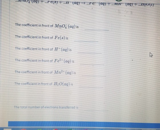 Find the oxidation state for each of the elements | Chegg.com