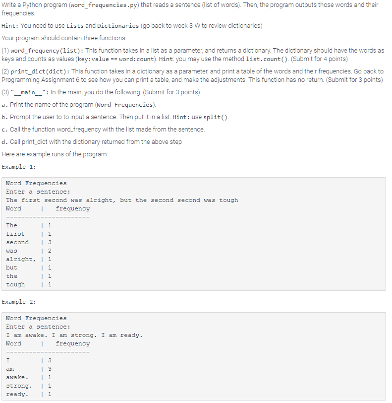 Solved Starter Code: # FIXME 1: Complete this function. It | Chegg.com