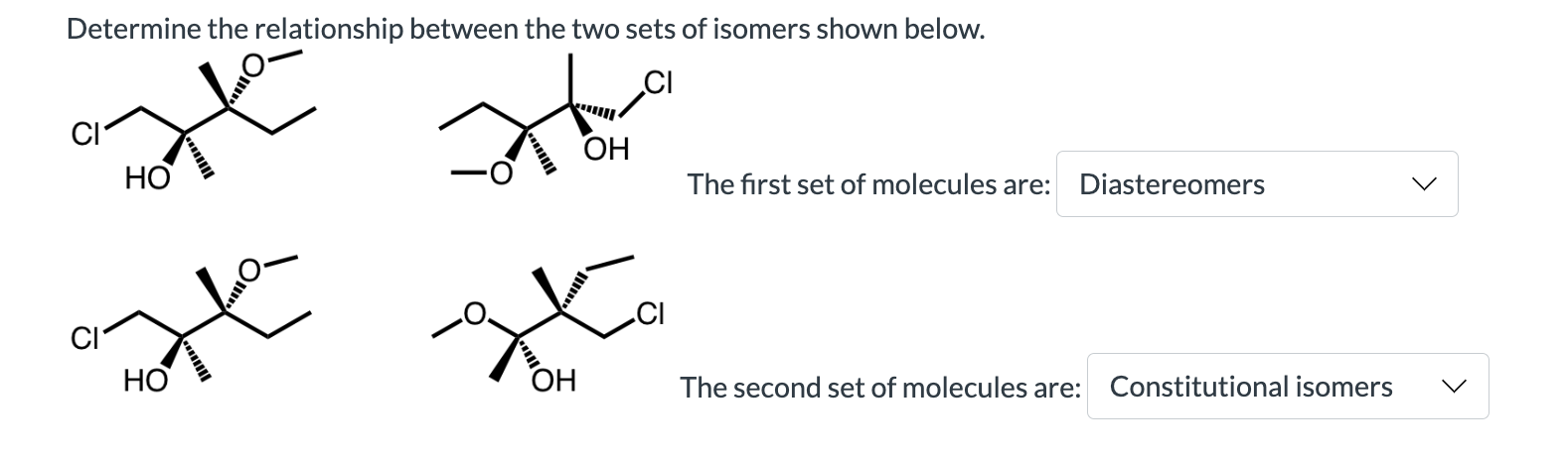 Solved Determine the relationship between the two sets of | Chegg.com
