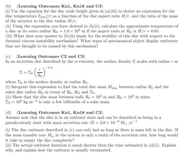 Solved (b) (Learning Outcomes Knl, Kn18 and C3) (i) Use the | Chegg.com