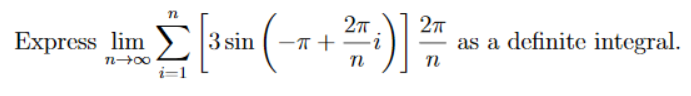 How to evaluate definite integral image