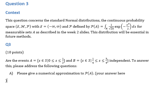 Solved Context This question concerns the standard Normal | Chegg.com