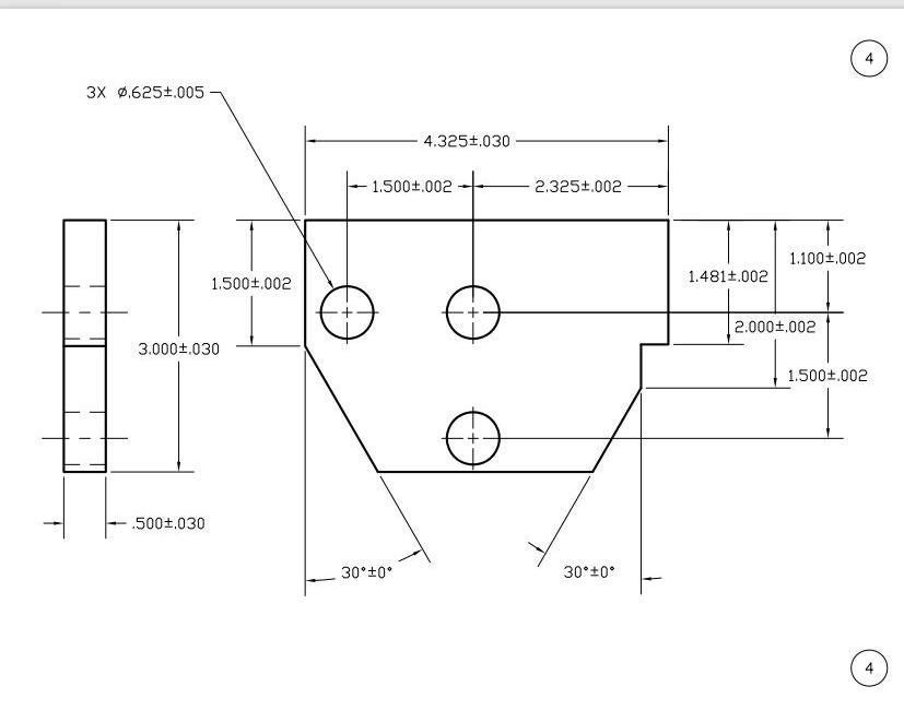 Solved Show, Flatness, Perpendicularity, Two Angularity , | Chegg.com