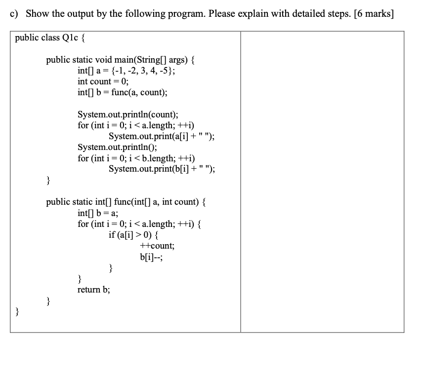 Solved a) Write down the exact outputs of the following | Chegg.com