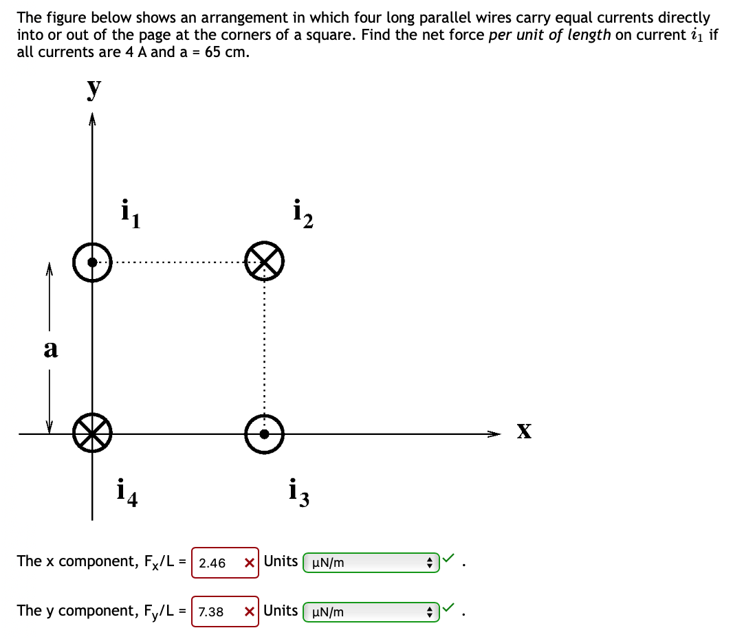 Solved The figure below shows an arrangement in which four | Chegg.com
