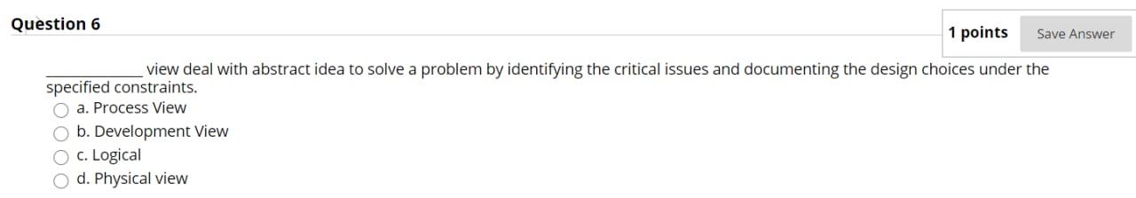 Solved Question 6 1 points Save Answer view deal with | Chegg.com