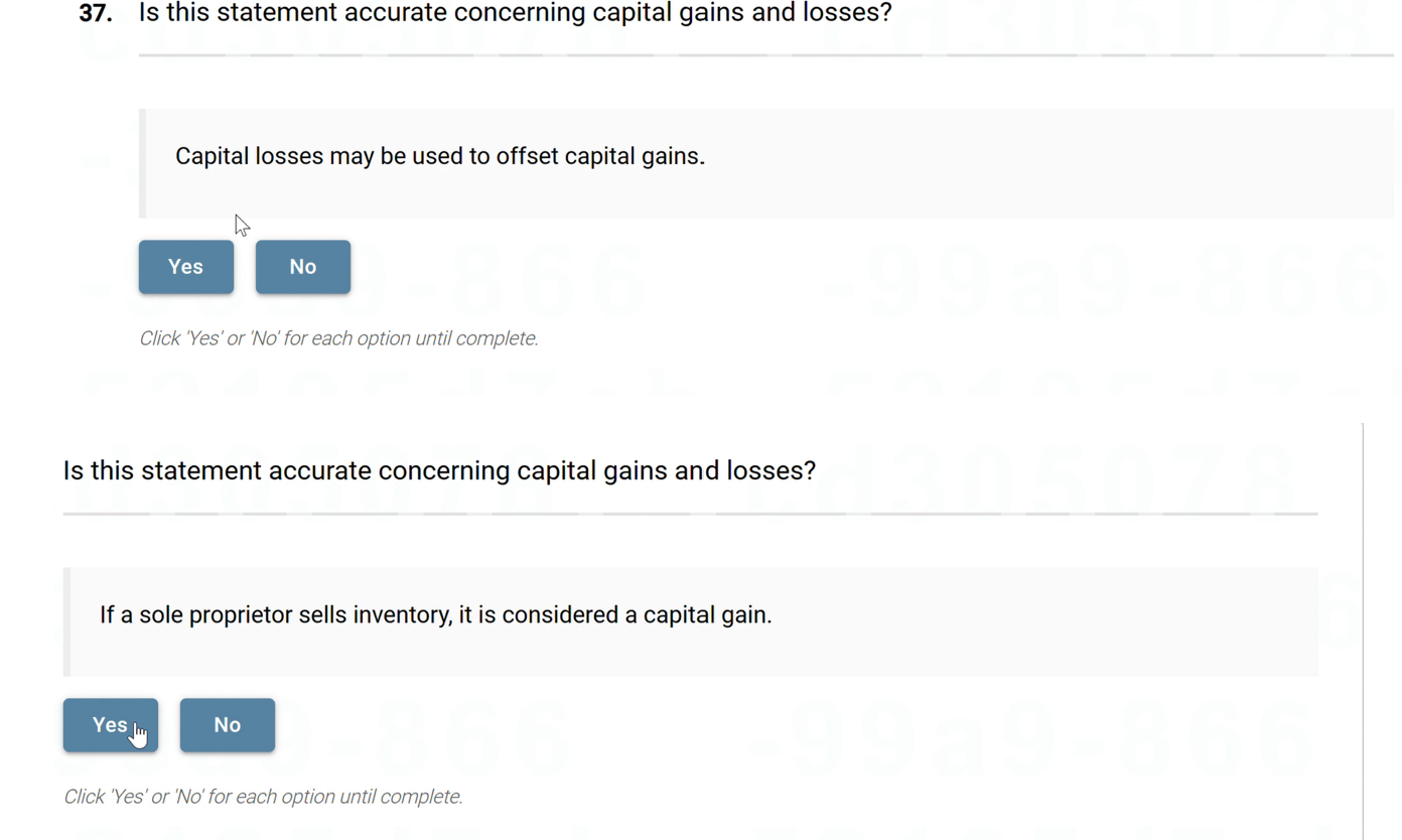 Solved Capital losses may be used to offset capital gains.