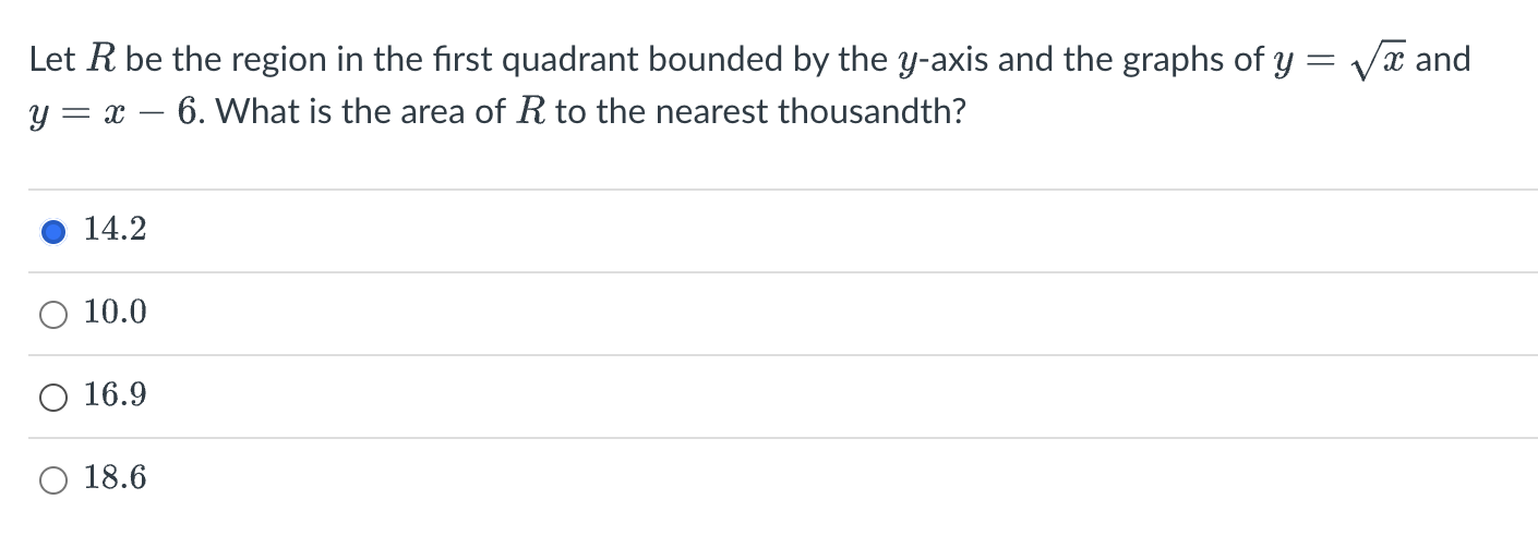 Solved Let R be the region in the first quadrant bounded by | Chegg.com