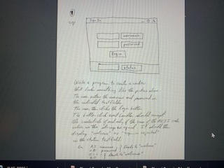 Solved write a program to create a window The user enters | Chegg.com