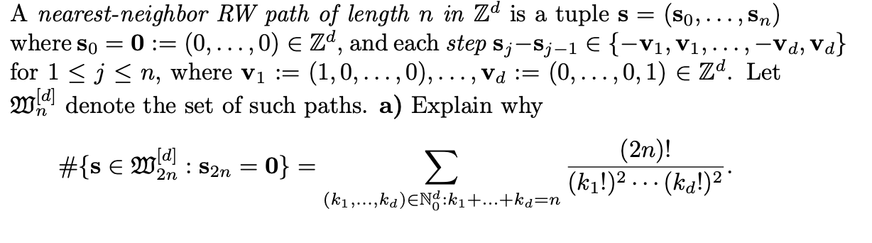 Solved B) Show That The Summand Above Is Maximal For | Chegg.com