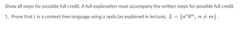 Solved Need help with this problem please show all the steps | Chegg.com