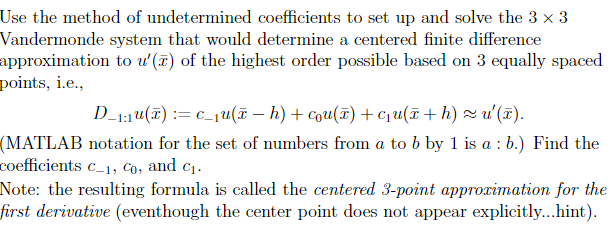 Use the method of undetermined coefficients to set up | Chegg.com