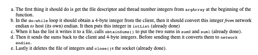 HandleClient Function: #include | Chegg.com