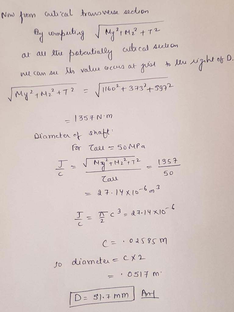 Solved In this solved problem, how are they getting 1160^2 | Chegg.com