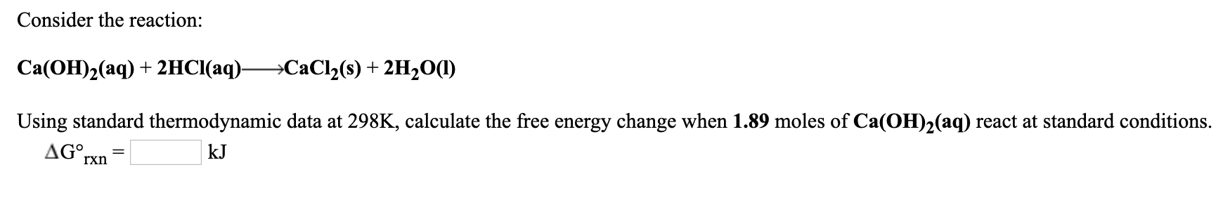 Solved Consider the reaction: C2H4(g) + H2O(g) CH3CH2OH(g) | Chegg.com