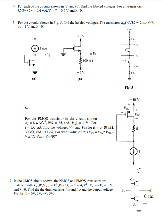 Solved 1- Design the circuit shown in Fig. 1 to establish a | Chegg.com
