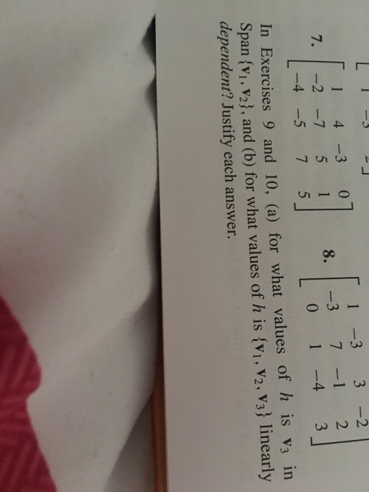 Solved 1 4 3 07 8. In Exercises 9 and 10, (a) for what | Chegg.com