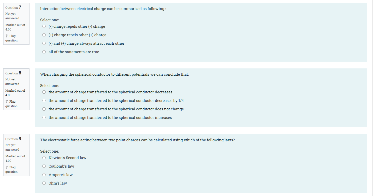 Solved Question 1 Which of the following statements is NOT | Chegg.com