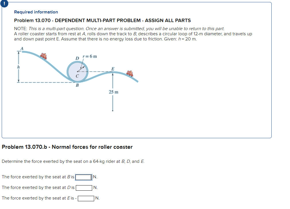 Solved Required information Problem 13.070 DEPENDENT Chegg