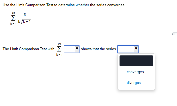 Solved Use The Limit Comparison Test To Determine Whether | Chegg.com