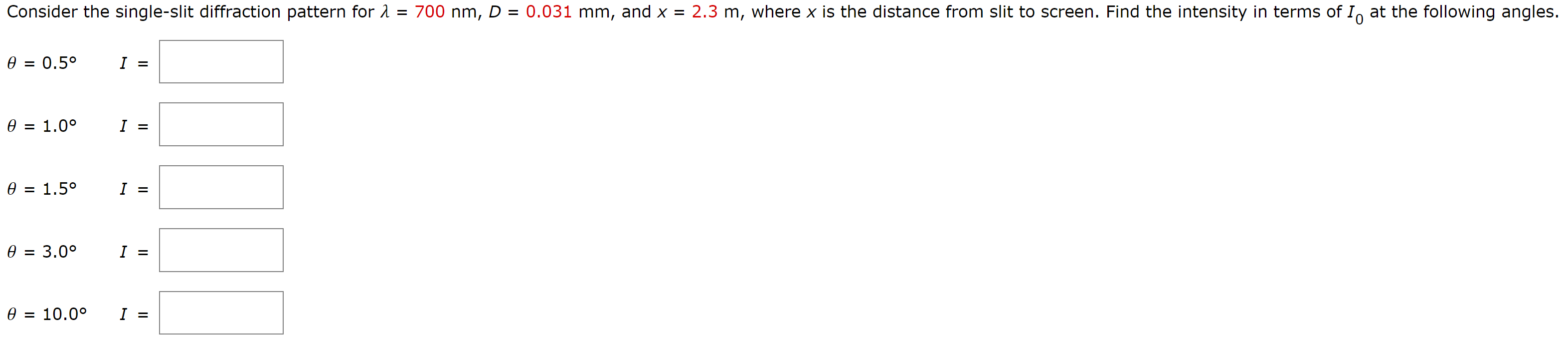 Solved Consider the single-slit diffraction pattern for | Chegg.com